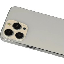 Uravas Store Iphone 12 Pro Rainbow Kamera Lens Koruma Cam - Gold