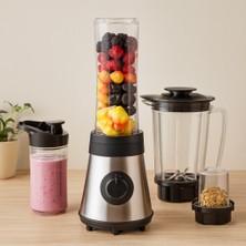 Hsc Bilişim Smoothie Blender 500W - 800 ml Hazneli, Buz Kırıcı Kahve Öğütücü