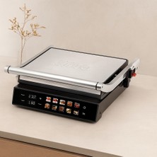 Hsc Bilişim Izgara Tost Makinesi 4 Dilim 2000W Yapışmaz Dokunmatik