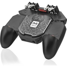Uravas Store Soğutucu Fanlı Telefon Tutuculu Mobil Gamepad 4 Butonlu 4000 Mah Siyah DL100