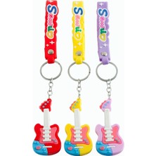 Hace Bazaar Gitar Silikon Anahtarlık