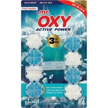 Uravas Store Mr Oxy Wc Blok-Buz Denizi-Arctic Sea 2X50