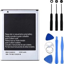 Genos EB615268VU 2500MAH Samsung Galaxy Note 1 Uyumlu Batarya (SK521323)