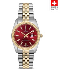 Jacques Du Manoir Inspıratıon JWL04117 (Sellita SW100, 25 Jewels Otomatik Mekanizmalı, Swiss Made) Kadın Kol Saati