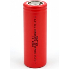 Hace Bazaar Inr 26650 5000MAH 3.7V Li-Ion Şarj Edilebilir Pil - Kırmızı