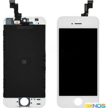 Genos iPhone 5s Uyumlu Aaa Kalite Lcd+Dokunmatik+Çıtalı (Beyaz) (SN808573)