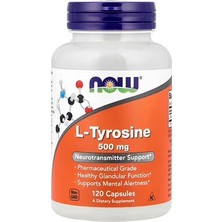 Now Foods L-Tyrosine 500 Mg 120 Capsules