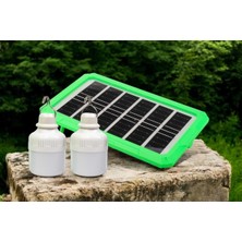 Pazarcan Bx PT-S600 Şarjli Solar Kamp Seti̇
