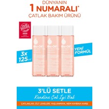 Bio-Oil çatlak Karşıtı & Nemlendirici Cilt Bakım Yağı 125 ml X3 Adet