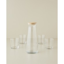 English Home Vela Cam 5 Parça Su Takımı 1150 ml + 380 ml Şeffaf