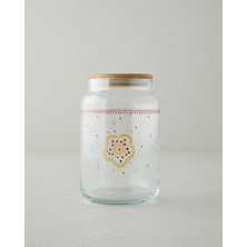 English Home Nostalgic Serenity Cam Kavanoz 500 ml Kırmızı