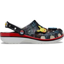 CS211343 Crocs Pokemon Print Cls Clg Terlik Siyah