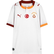 P785005 Puma Gs Galatasaray 26-27 3 C&amp;uuml; &amp;ccedil;ocuk Forması Beyaz