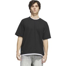AKT4304 Adidas Tysh Prem Tee Erkek T-Shirt Siyah