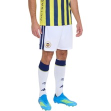 AKE4418 Adidas Fenerbah&amp;ccedil;e 26-27 I&amp;ccedil; Saha Erkek Şort ve Kapri Beyaz