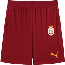 P785023 Puma Gs Galatasaray 26-27 Erkek Şort ve Kapri Kırmızı