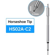 Fnirsi Fnırsı HS02A-C2 Kesik Konik Havya Ucu (F245 Uyumlu, HS-02A Için)