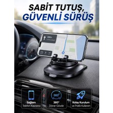 Nemere İthalat Katlanabilir Araç Içi Telefon Tutucu Gizli Numaratörlü Telefon Standı Nemere Ithalat