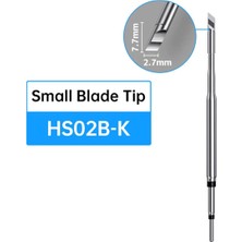 Fnirsi Fnırsı HS02B-K Bıçak Uçlu Havya Ucu (F210 Uyumlu, HS-02B Için)