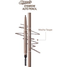 Uravas Store Perıpera Doğal Görünüm Sunan Asansörlü Kaş Kalemi Speedy Eyebrow Auto Pencil (04 Mocha Taupe)