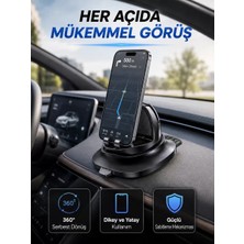 Nemere İthalat Çok Fonksiyonlu Araç Içi Telefon Tutucu Gizlenebilir Telefon Numarası Özellikli Stand Nemere �
