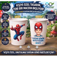 Erkek Çocuk Doğum Günü Konsepti Baskılı Karton Bardak
