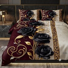 Elmas Dizayn Özel Tasarım Marka Çift Kişilik Nevresim Takımı Organik Saten & Pamuk Luxury Premium Kumaş Gül Çeyiz Kırmızı Pembe Beyaz Sarı Ranforce Solmaz Deluxe Seri
