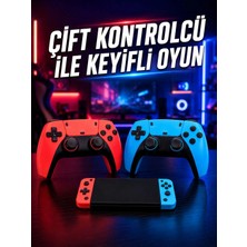 Aydogan's Oyun Konsolu Kablosuz Kontrolcülü Retro Oyun Eğlence Sistemi