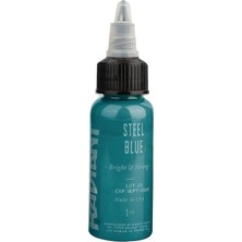 Radiant Colors Steel Blue Mavi Dövme Boyası 1oz - 30ml