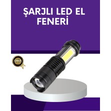 Ozka Concept Şarjlı Mini LED El Feneri 2000 Lümen Su Geçirmez