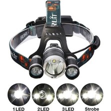 Uravas Store Kamp Lambası Boruit T6 Lumens 3xcree Xm T6+2r5 Lamba LED