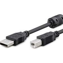 Uravas Store 5 M Ölçülü USB Printer Kablosu Siyah