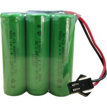 Uravas Store Oyuncak 3.6V 3S1P Aa 800 Mah Kablo + Siyah Konnektörlü Pili