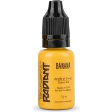Radiant Colors Banana Sıcak Sarı Dövme Boyası 1/2oz - 15ml