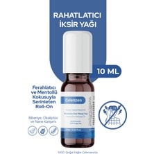 Celenzea Rahatlatıcı Iksir Masaj Yağı Nane, Okaliptus ve Biberiye Karışımı Ferahlatıcı Mentol Roll-On 10ML