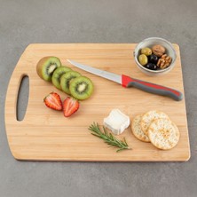 Aryıldız Lua Dişli Sebze Bıçağı Kırmızı 10 cm