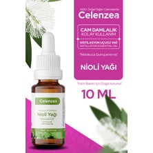 Celenzea Nioli Uçucu Yağı %100 Doğal Distilasyon Yağı, Kötü Koku Önleyici Intim Bakımı ve Gözenek Arındırıcı Cilt Bakımı, Niaouli Essential Oil (Melaleuca Viridiflora) 10ML