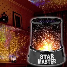 Uravas Store Kullanıma Uygun Duvara Işık Yıldız Yansıtan Star Master Gece Lambası