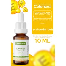 Celenzea E-Vitamini Yağı %100 Doğal Kaş Kirpik Bakımı, Cilt Besleyici & Nemlendirici, Bütünsel Bakım, Vitamin-E (Tocopherol & Tocopheryl Acetate) 10ML