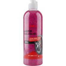 Smx Pembe Simli Jel Lastik Parlatıcı 500 ml