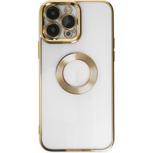 The Gencoo Iphone 14 Pro Kılıf Slot Silikon - Gold