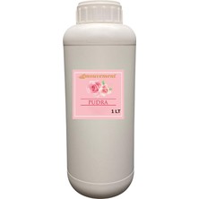 Mouvement Pudra Reed Diffuser Refill 1000 ml - Oda Kokusu Yedek Şişesi + 20 Adet Çubuk