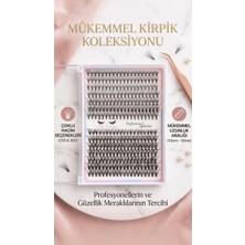 Valeri Dıy Evde Ipek Kirpik Uzatma Seti - Kendin Yap Demet Kirpik Başlangıç Seti (Yapıştırıcı, Çıkarıcı, Cımbız)