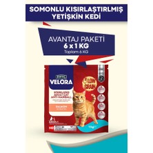 Peritas Velora Somonlu Kısırlaştırlmış Yetişkin Kedi 1 kg 6'lı