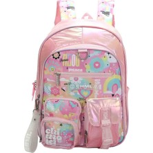Chimola Toy New World Pembe Okul Çantası CHM-CN0044-3