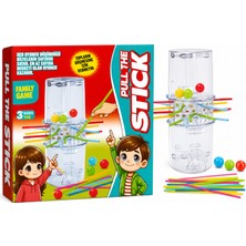 Maketçiniz Pull The Stick Çubuk Çekme Topların Düşmesine Izin Verme Oyunu Eğitici Oyuncak