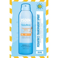 Isdın Fotoprotector Pediatrics Transparent Spray Wet Skin SPF50 250ML Çocuklar ve Bebekler İçin Güneş Koruyucu Sprey