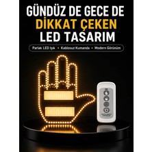 Renas Store Araç Için Eğlenceli LED El Işareti Işığı