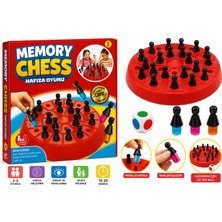 Maketçiniz Memory Chess - Zeka Oyunu, Renklerle Hafıza ve Zihin Geliştirme Satrancı Eğitici Oyuncak