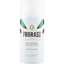 Renas Store Proraso Tıraş Köpüğü - Yeşil Çay ve Yulaf Özlü, 300 ml